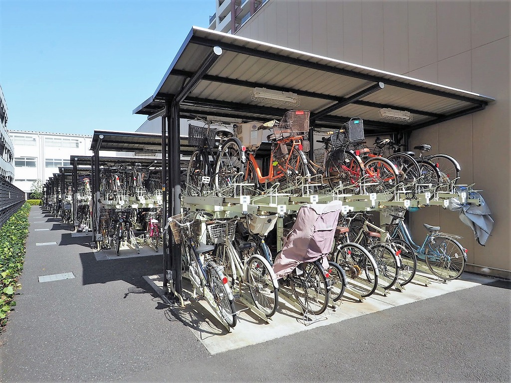 常盤台ガーデンソサエティ 駐輪場
