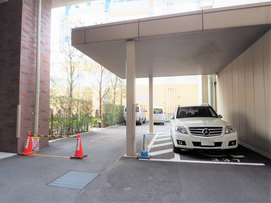 常盤台ガーデンソサエティ 来客駐車場