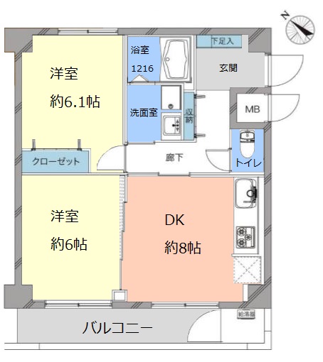 本蓮沼パークハイツ 板橋区大原町14 3 買うとき売るときは 板橋マンション Com