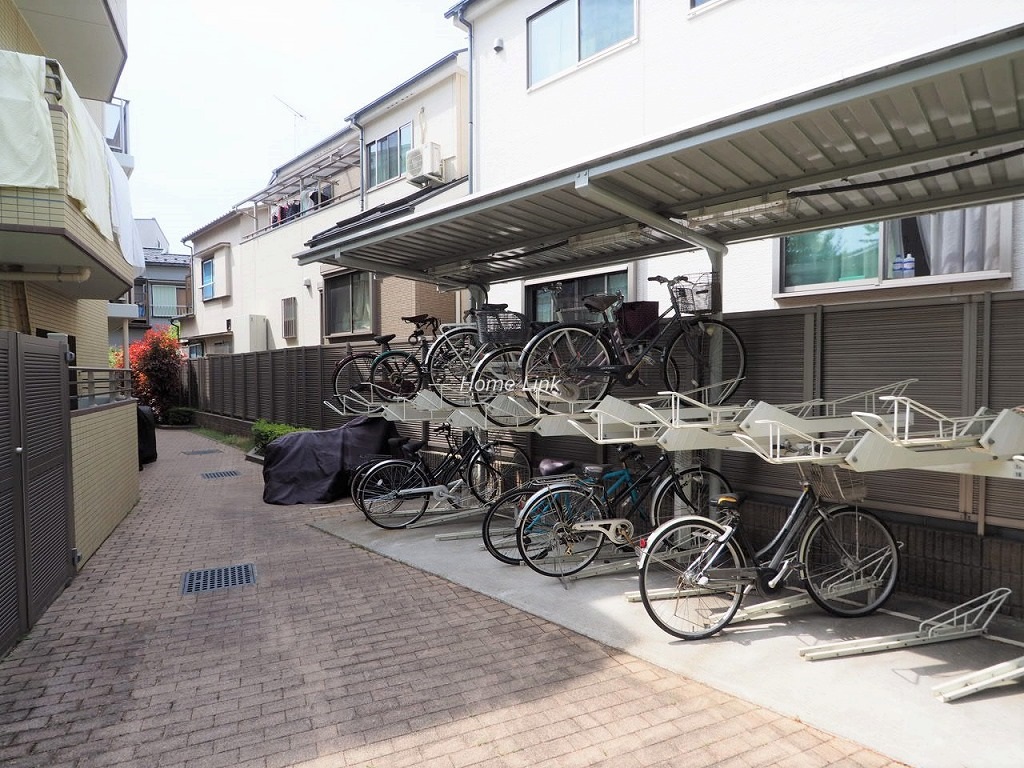 サンデュエル上板橋　駐輪場