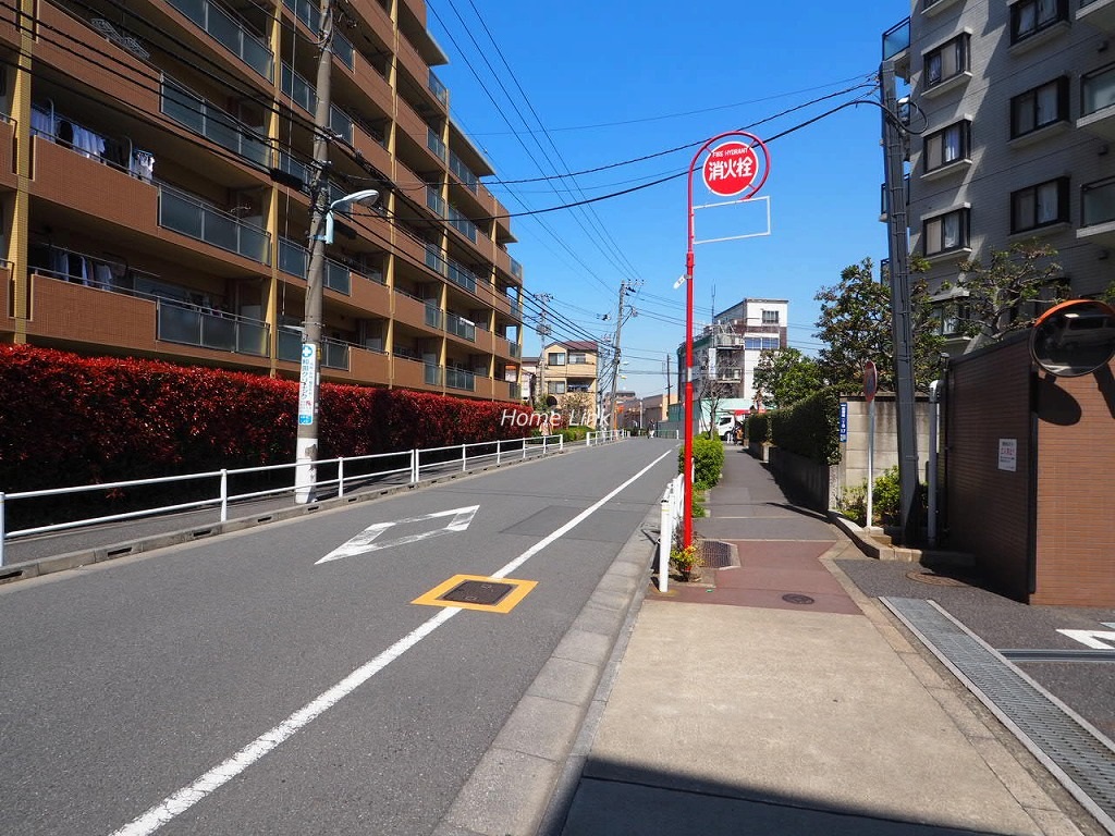 エクセルときわ台 前面道路