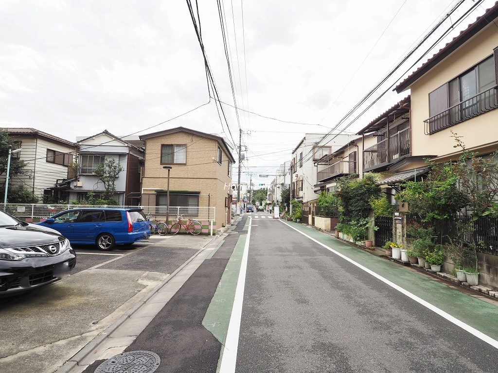 常盤台宝マンション　前面道路