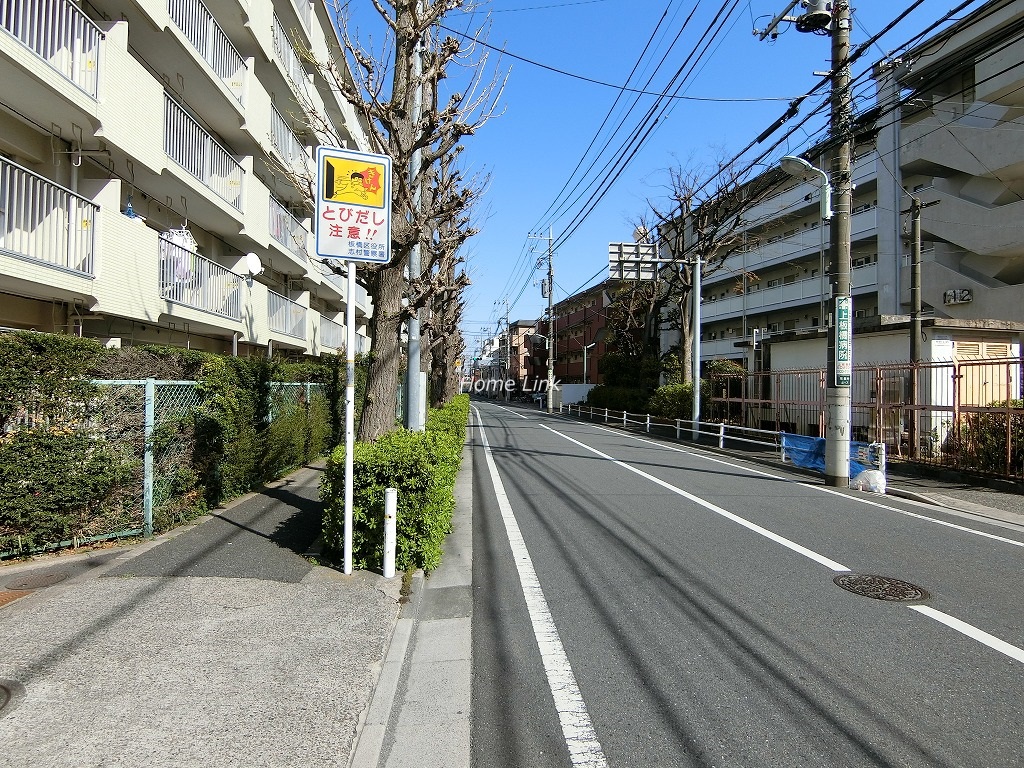 グリーンコーポ上板橋 前面道路