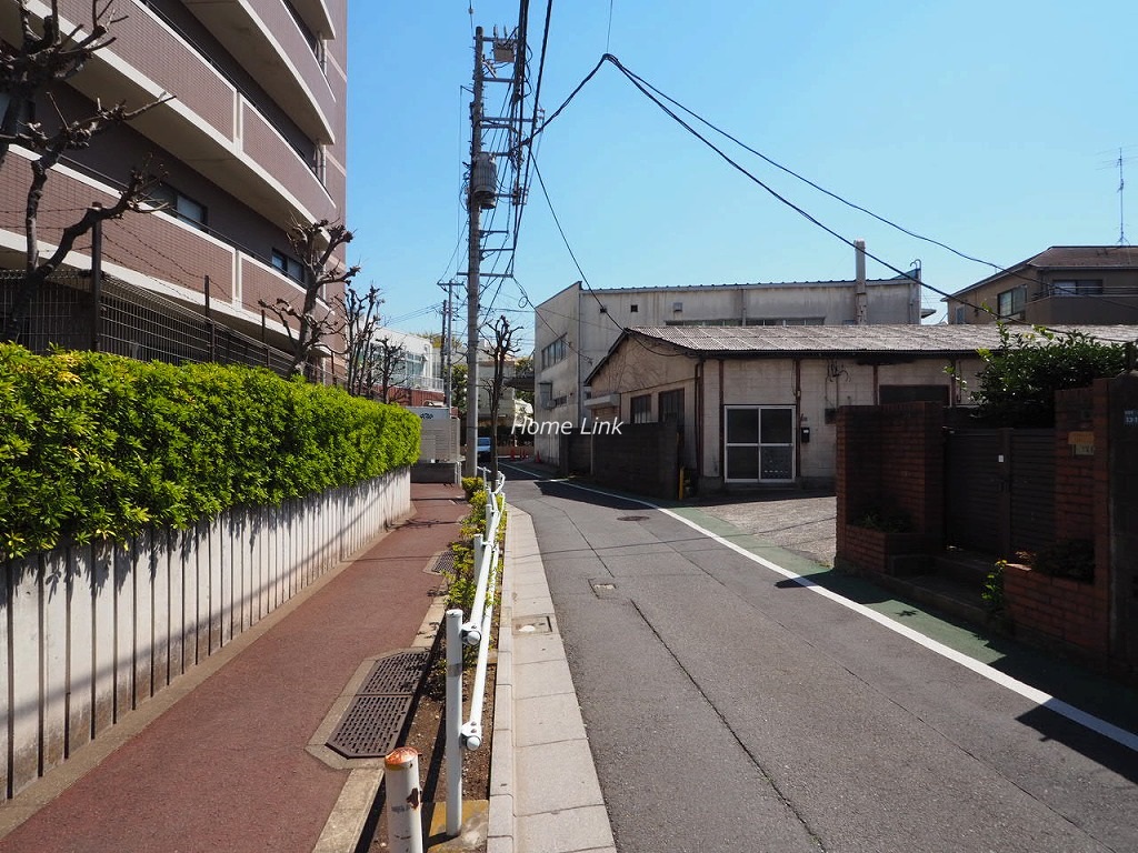 エクセルときわ台 前面道路