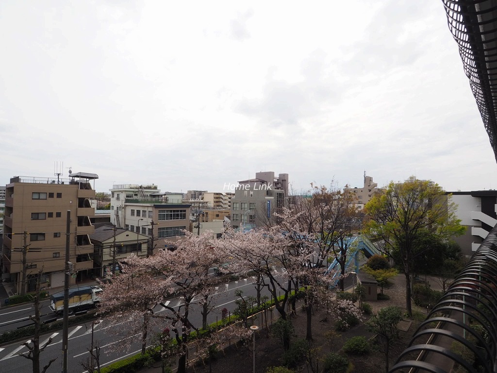 秀和蓮根レジデンス5階 バルコニーからの眺望