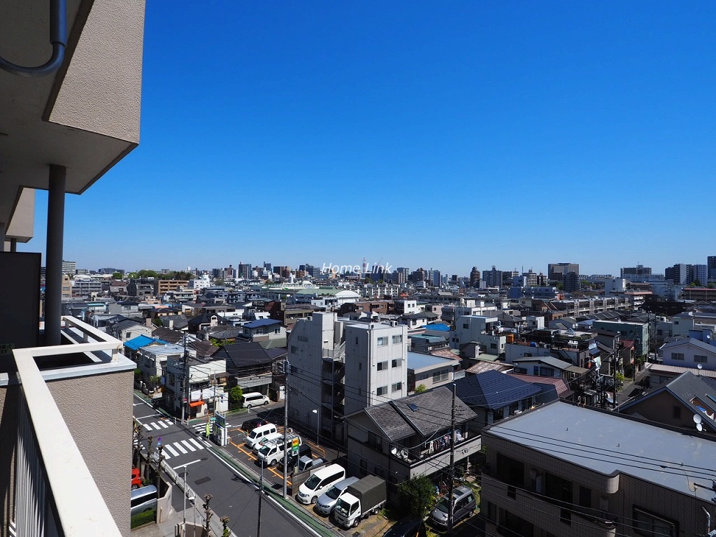 大山ローヤルコーポ7階 7階バルコニーからの眺望