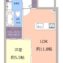 コスモ成増2階　間取図