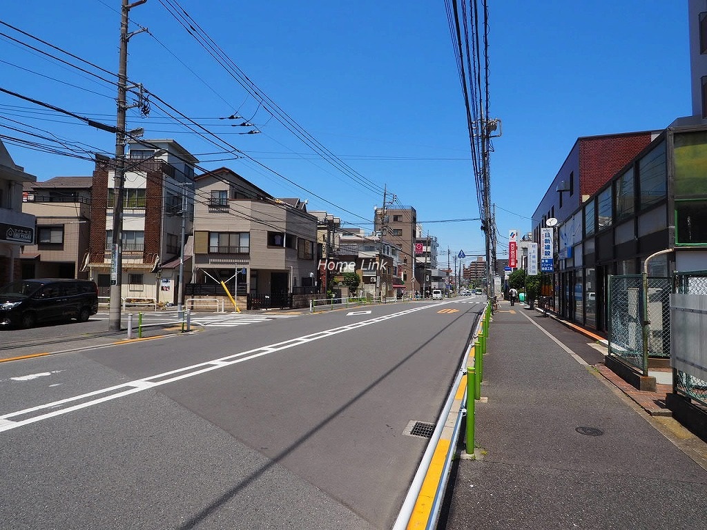 サンハイム徳丸　前面道路歩道
