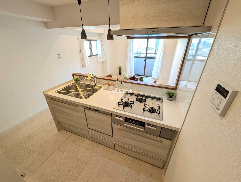 ストーク大山10階　食器洗浄機付きシステムキッチン