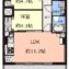 タカシマ志村マンション12階　間取図