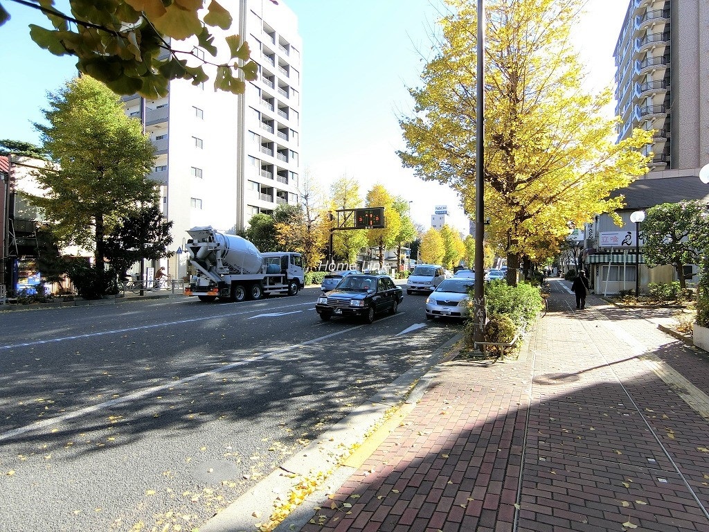 ライオンズマンション板橋大原　前面道路