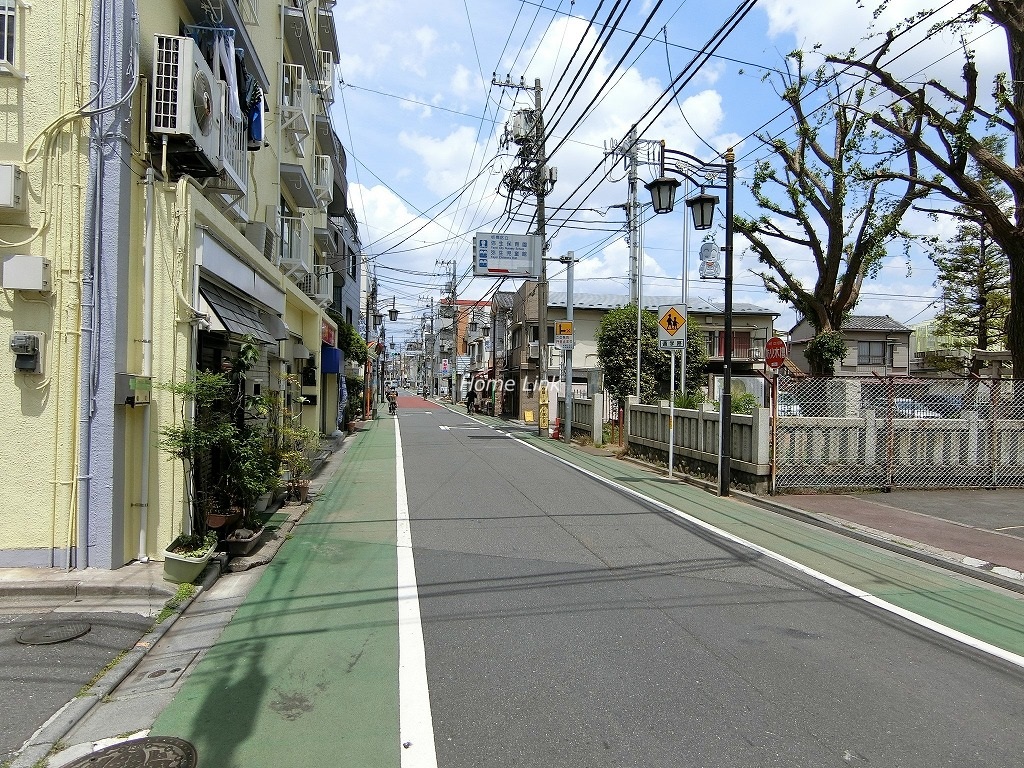 中板橋ローヤルコーポ　一方通行道路