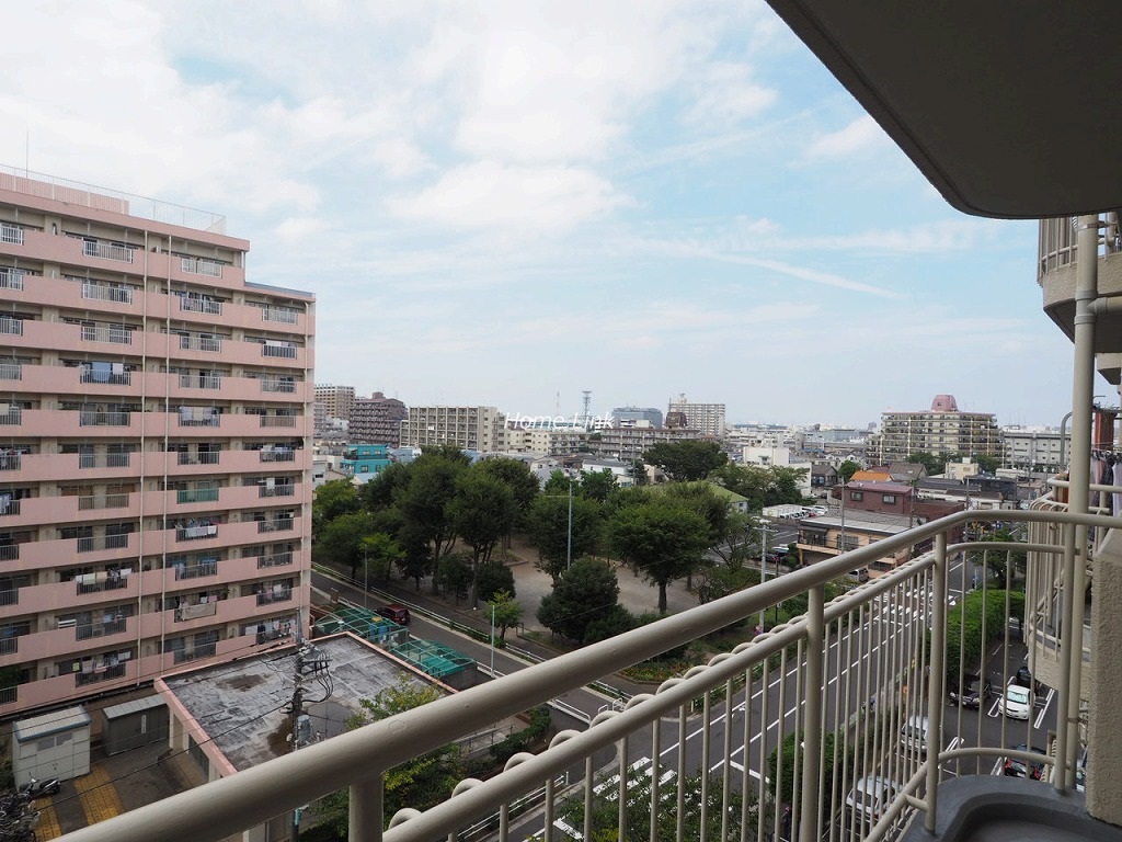 蓮根ファミールハイツ 1号棟7階 バルコニーからの眺望