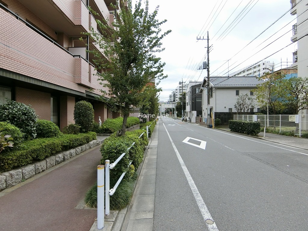 パシフィック小豆沢　前面道路