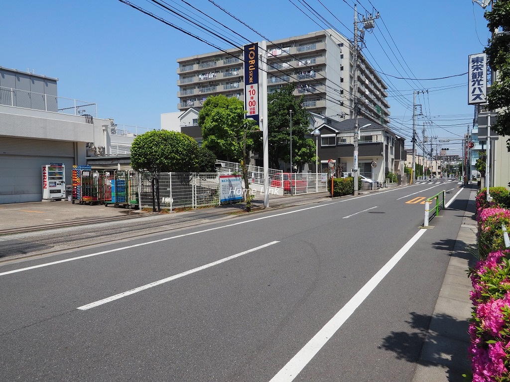 パシフィック小豆沢　前面道路