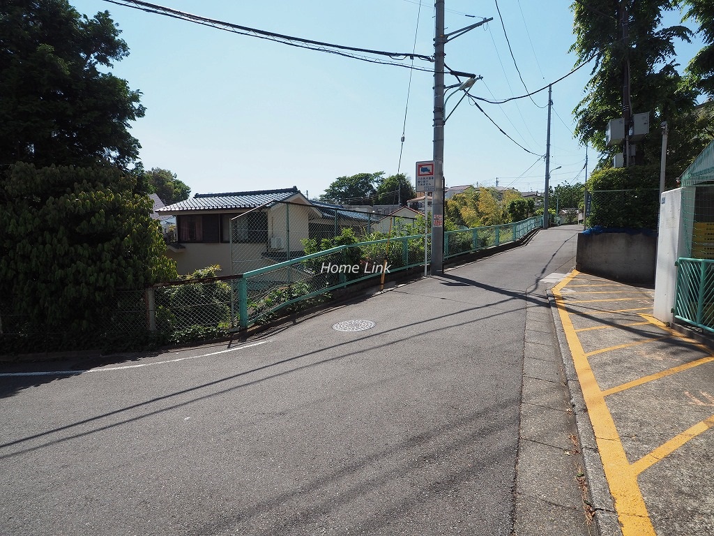 板橋中台マンション　前面道路