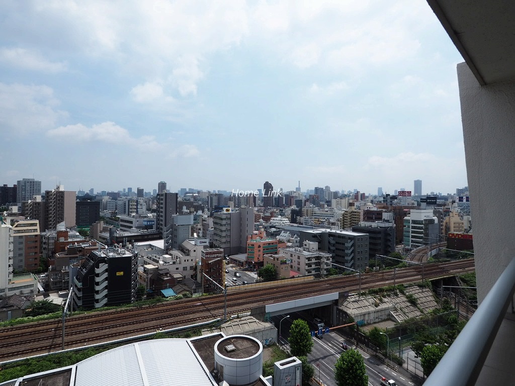 高田馬場住宅14階　14階最上階からの眺望