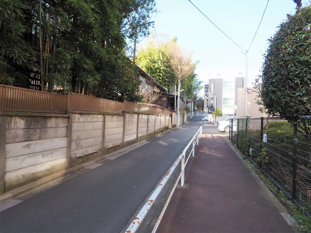 スターロワイヤル常盤台・壱番館 前面道路歩道