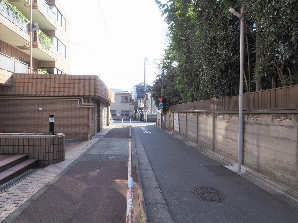 スターロワイヤル常盤台・壱番館 前面道路歩道