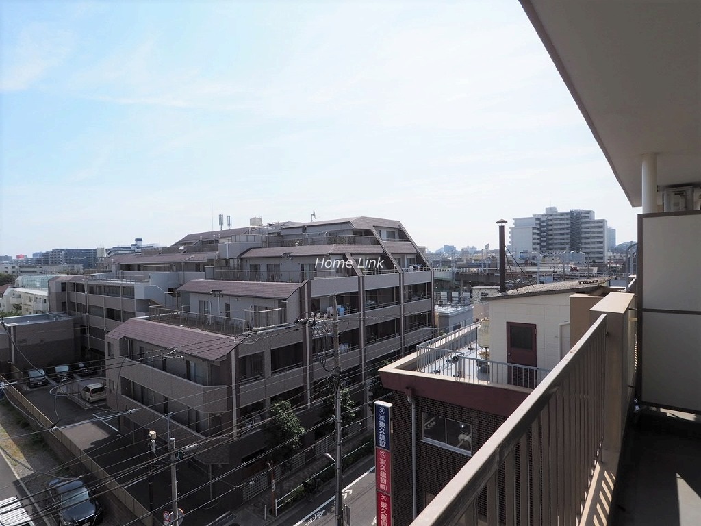 東久蓮根ハイツ5階 バルコニーからの眺望