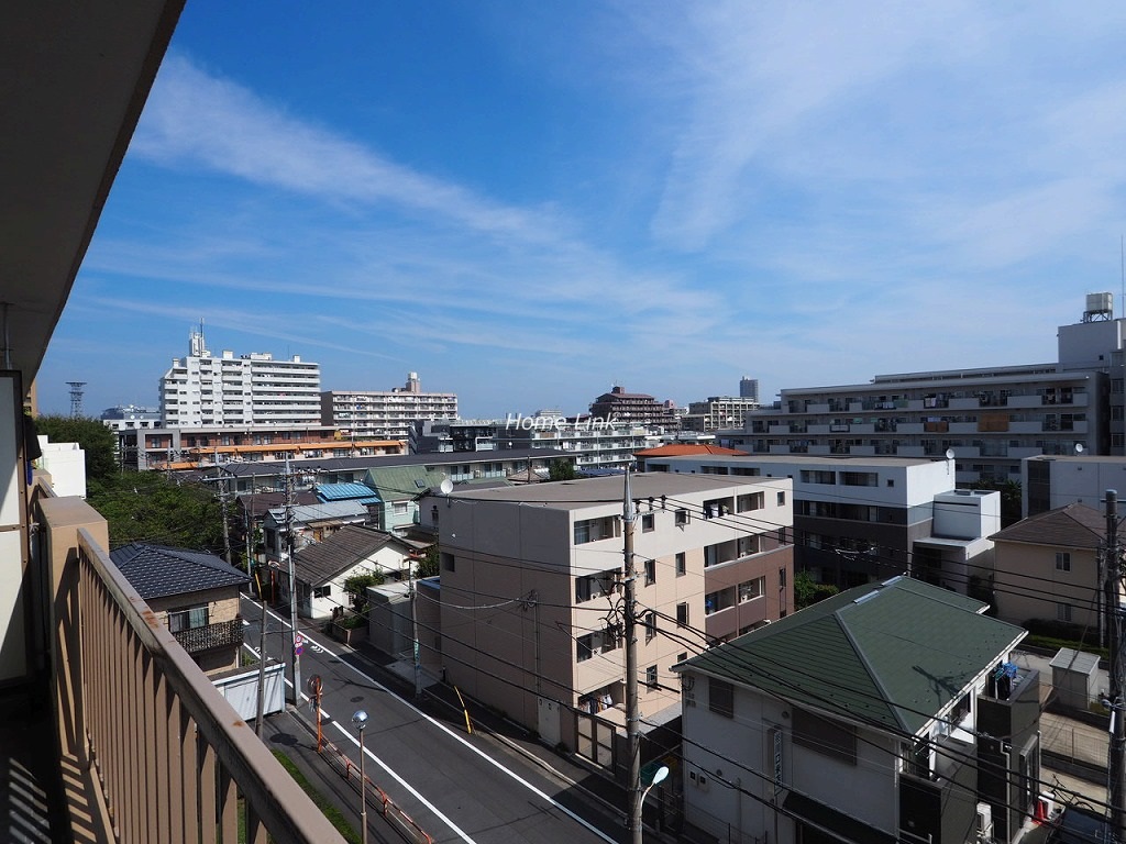 東久蓮根ハイツ5階 バルコニーからの眺望