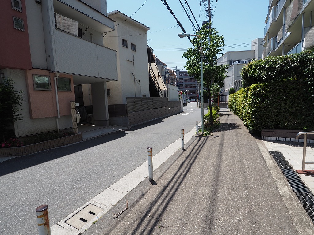 若木原公園サニーハイツ　前面道路歩道