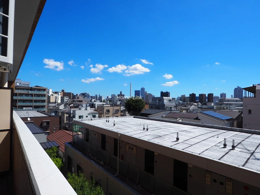 ライオンズマンション板橋中丸町5階 遮る建物がなく開けた眺望