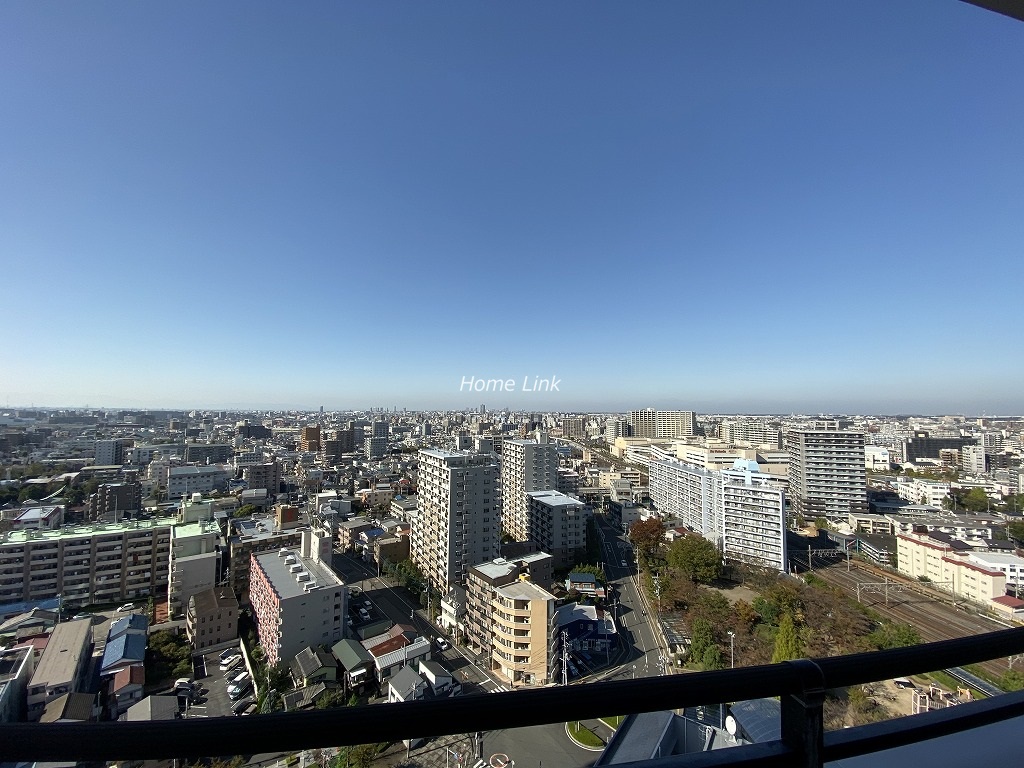 リプレ川口一番街6号棟 最上階からの眺望
