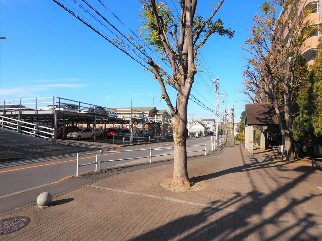 グランスクエア一橋学園弐番街 前面道路歩道