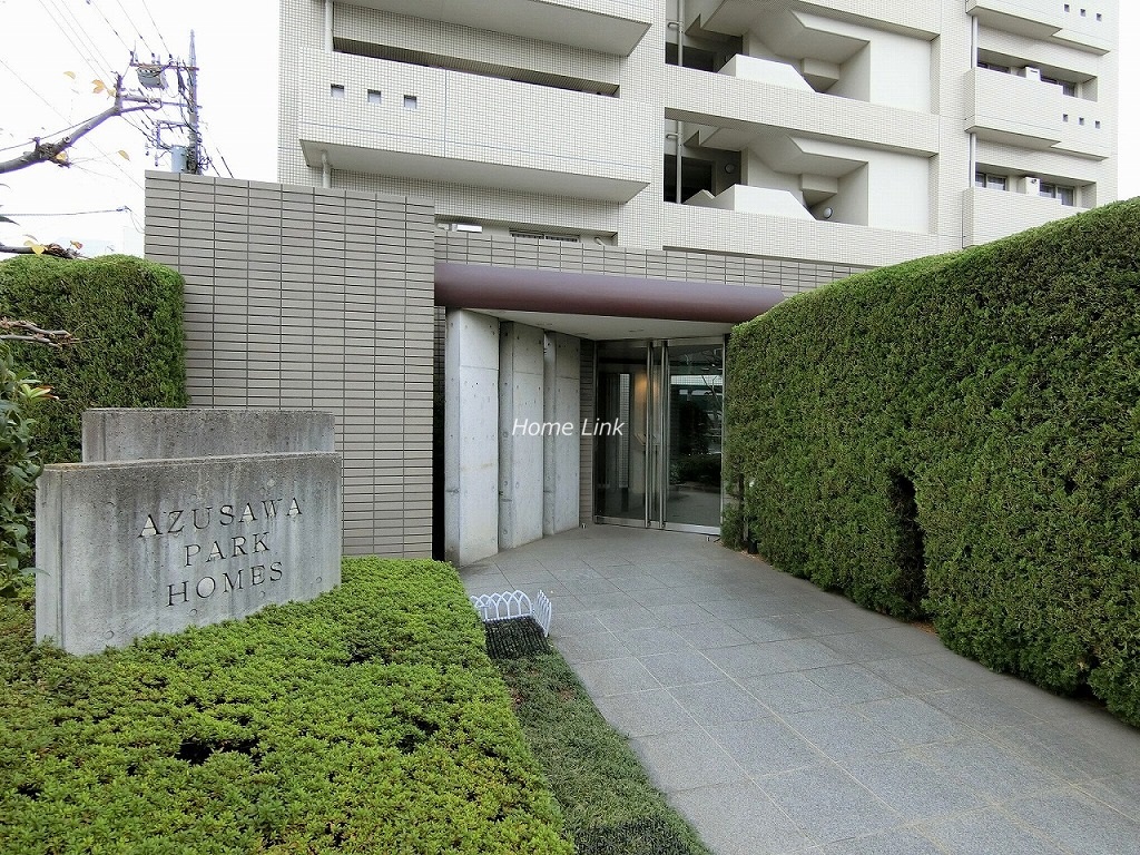 小豆沢パークホームズ　エントランス前