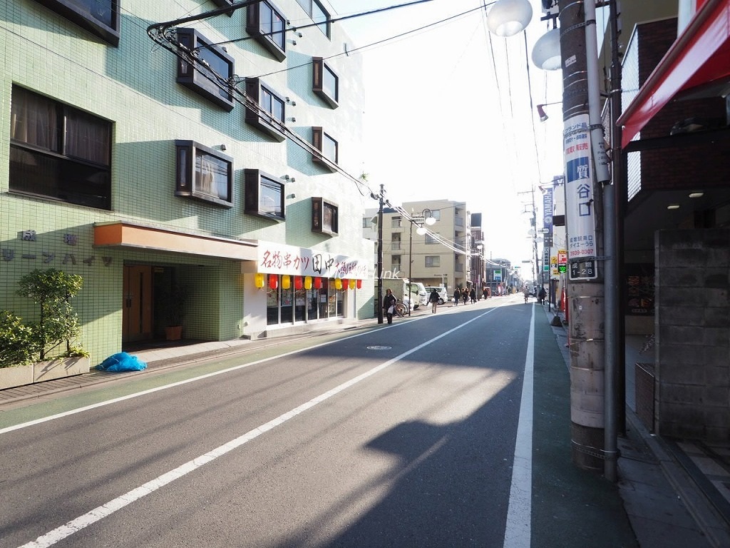 成増グリーンハイツ　前面道路