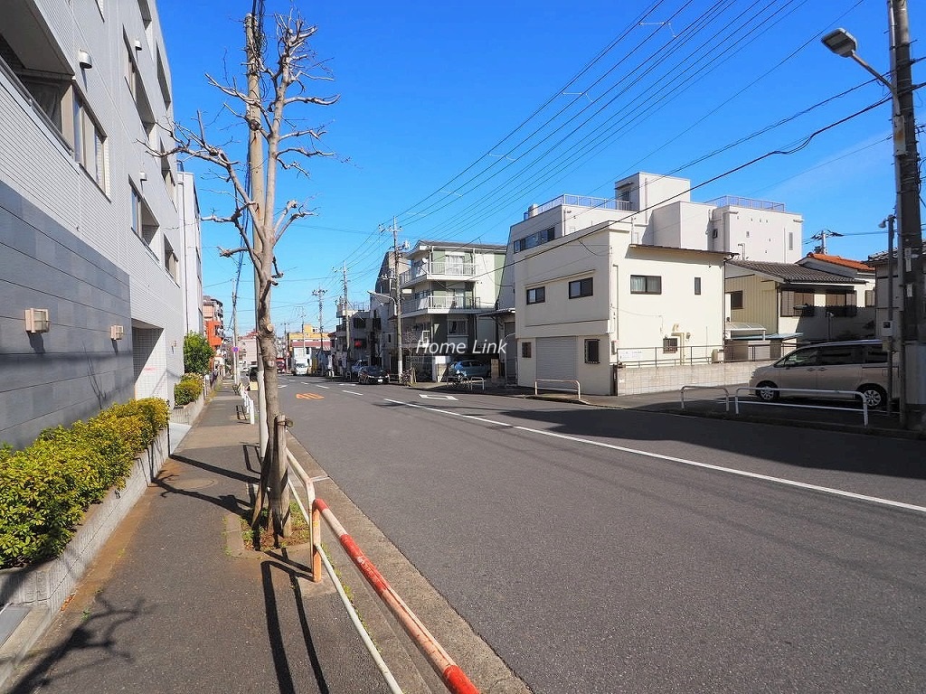 グランボア四葉の丘　前面道路