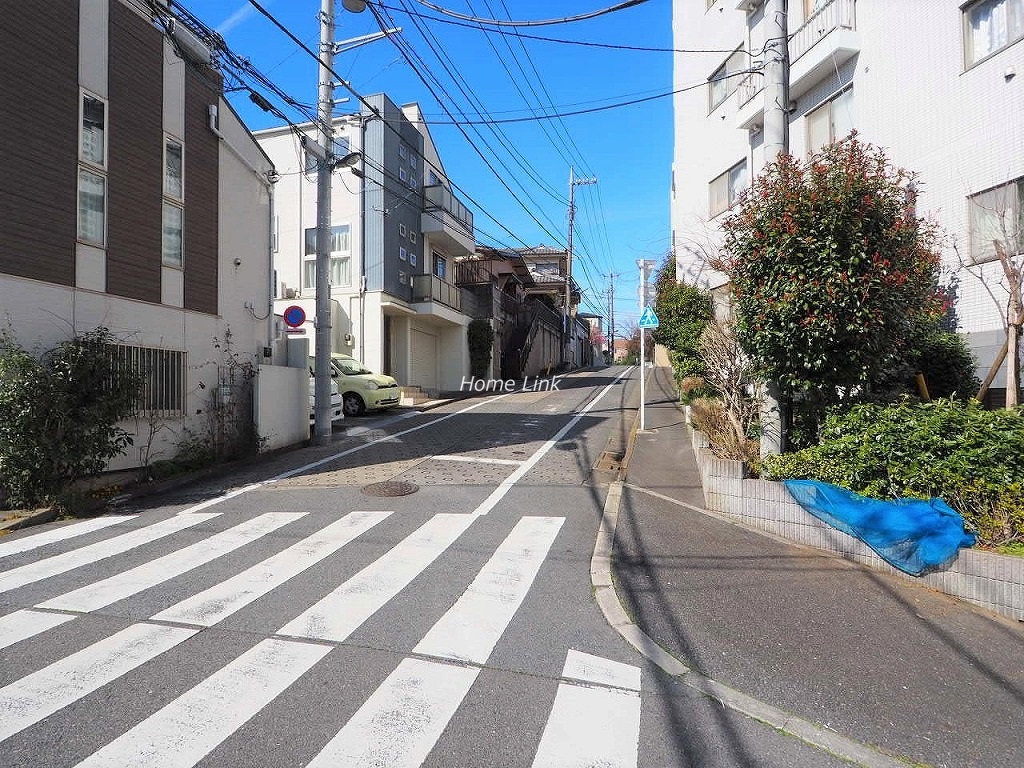 グランボア四葉の丘　前面道路