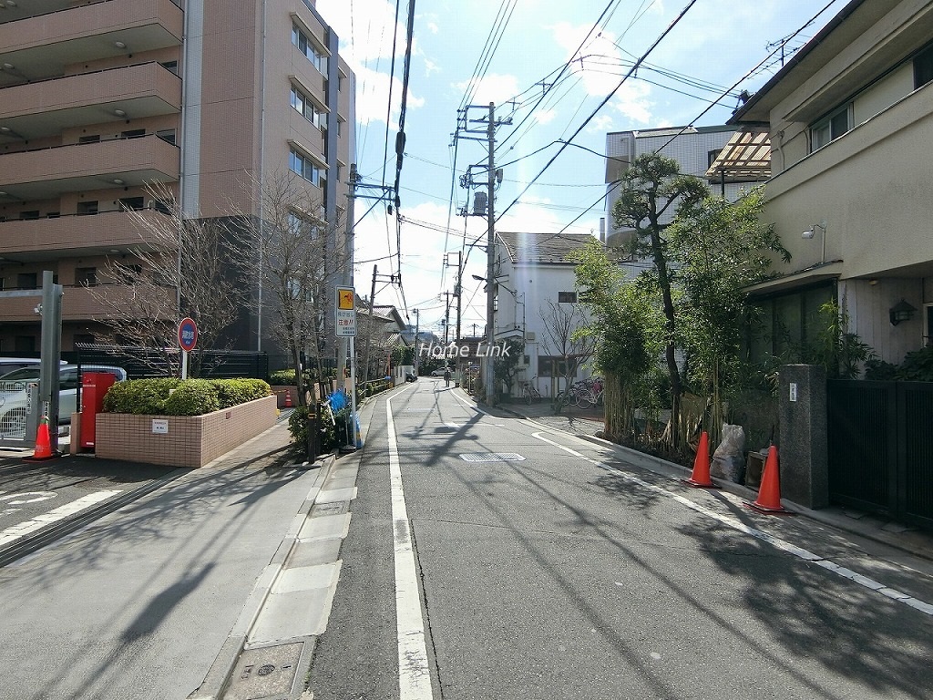 ジオときわ台プレミアムプレイス　前面道路