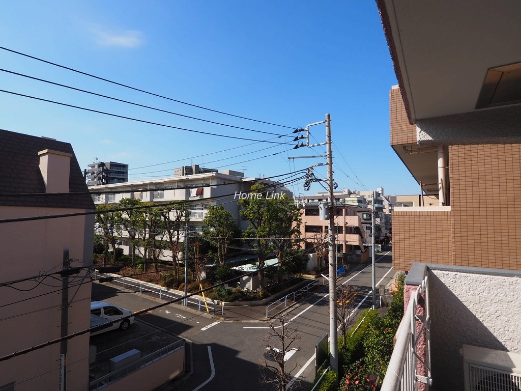 三田南常盤台コーポ3階 遮る建物もなく陽当たり良好