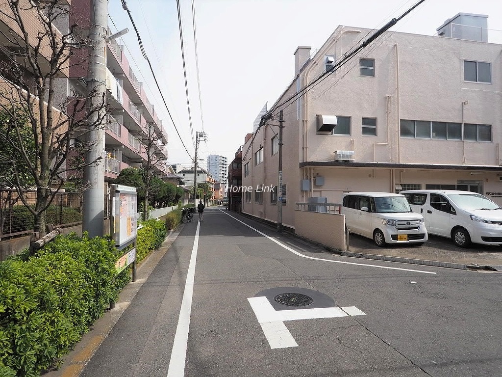シティライブ常盤台　前面道路