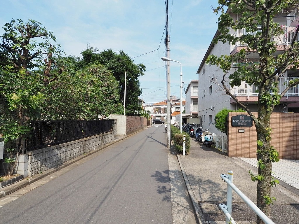 シティライブ常盤台　前面道路
