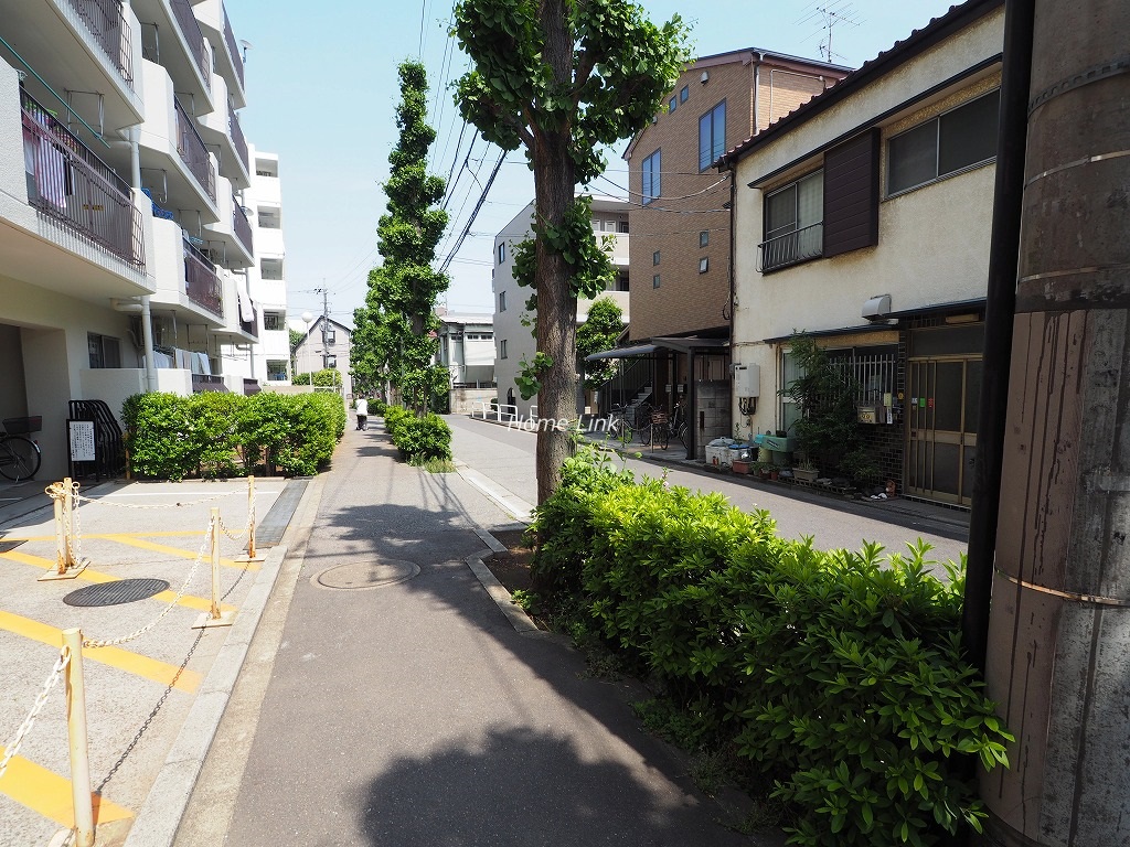 いづみハイツ本蓮沼　前面道路歩道