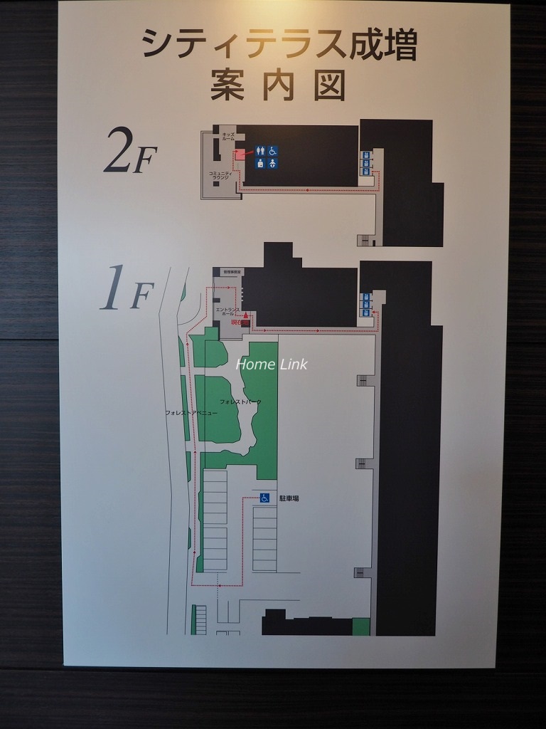 シティテラス成増 案内図