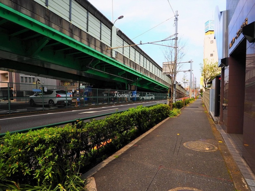 ハイプレースときわ台 前面道路歩道