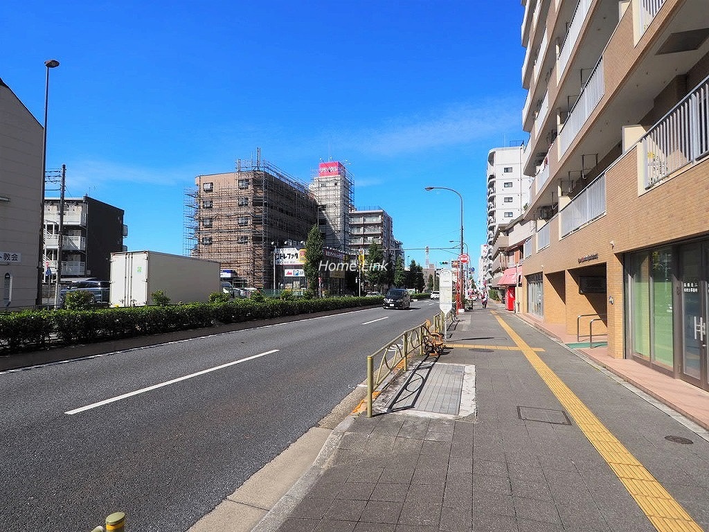 ライオンズマンション上板橋　前面道路歩道
