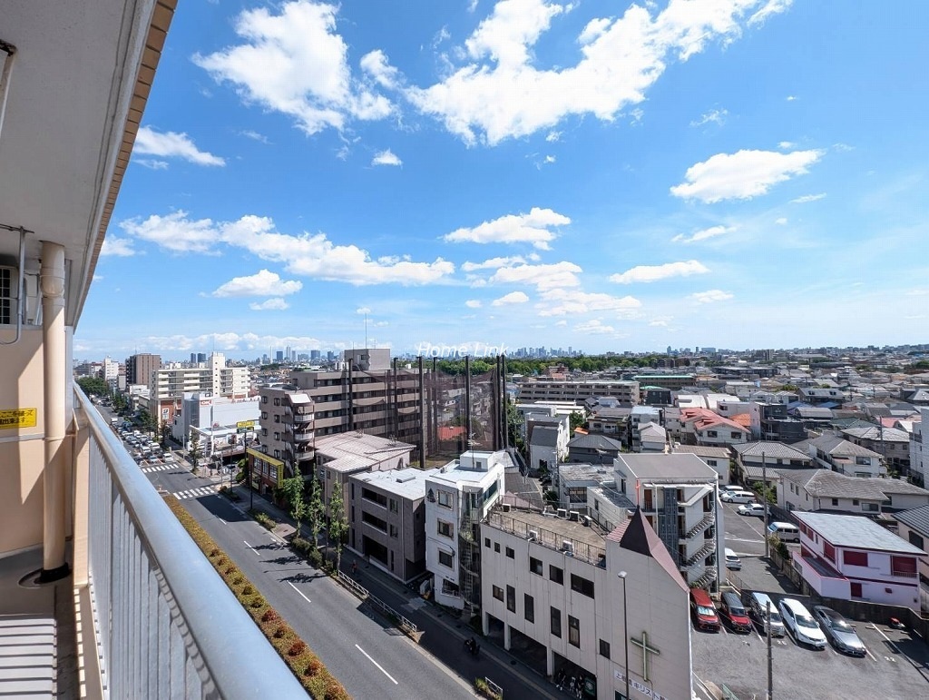 ライオンズマンション上板橋9階　富士山も望める開けた眺望