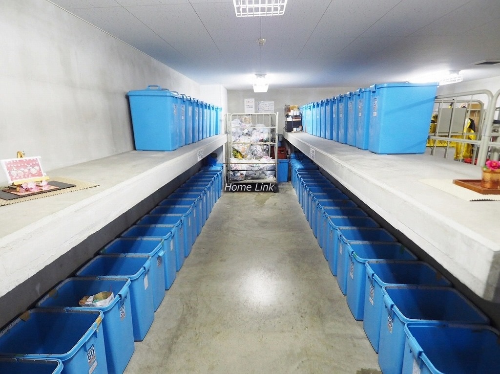 レーベンハイム志村プレノルガール ゴミ置場