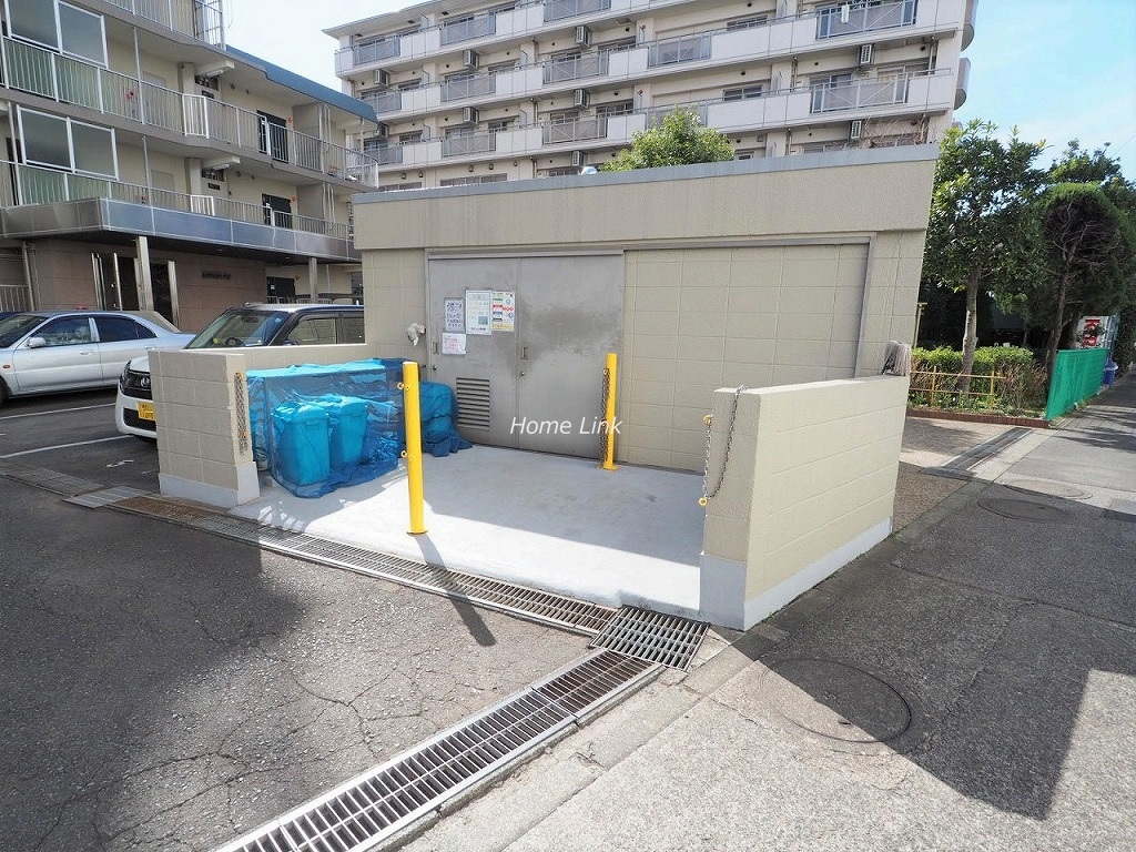志村サンハイツ　ゴミ置き場