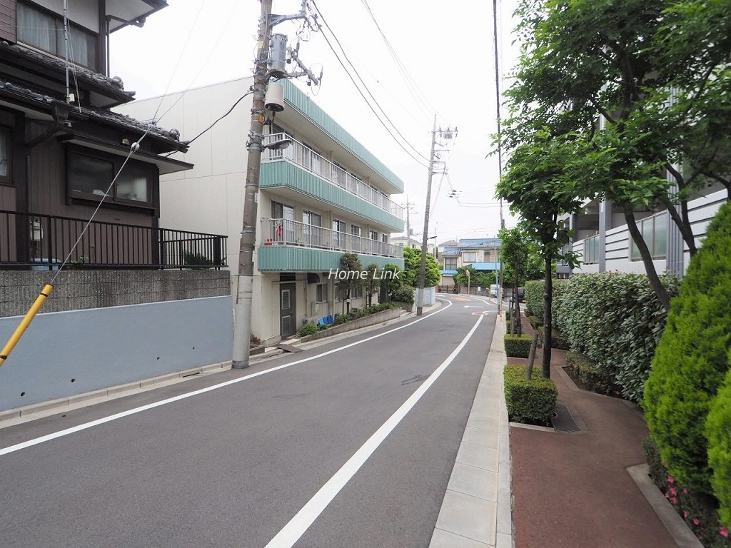 志村レジデンス　前面道路