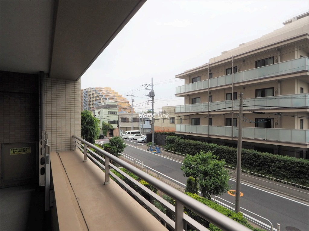 ときわ台メリーガーデン2階 バルコニーからの眺め