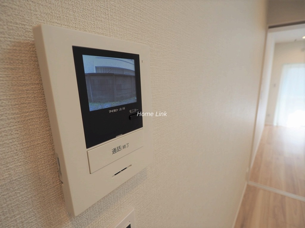 サンシュウ常盤台第1コーポ1階 TVモニター付きインターホン