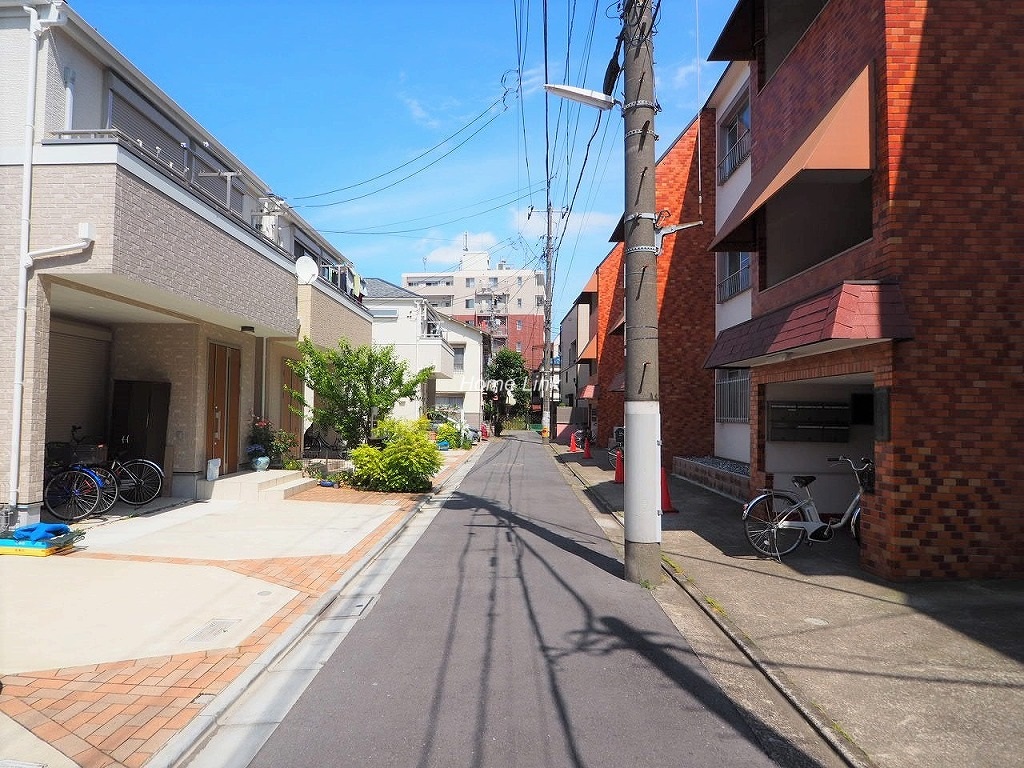 サンシュウ常盤台第三コーポ 前面道路