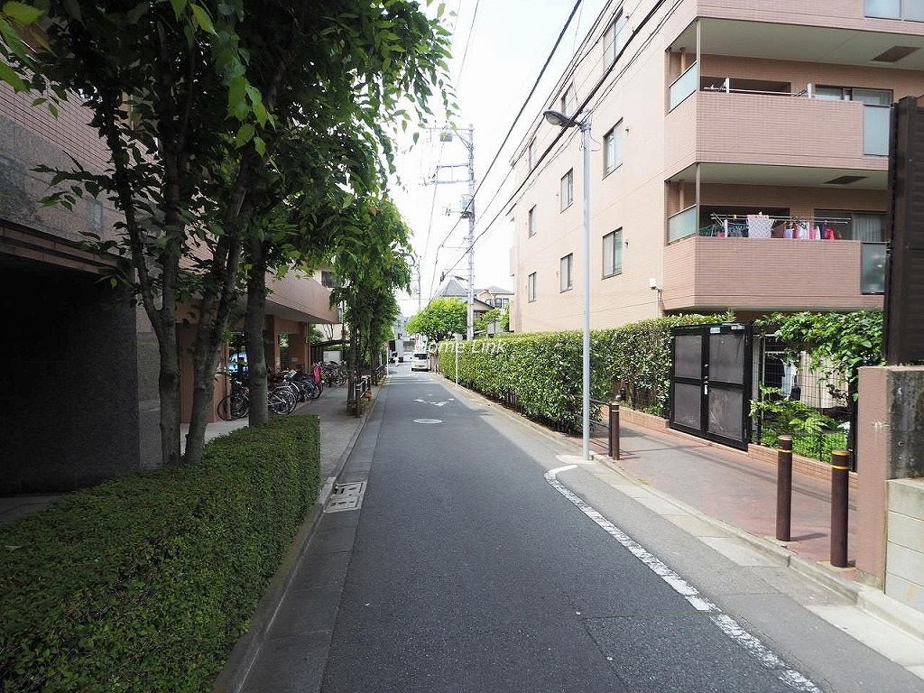 ルピナス赤塚ツインズガーデン弐番館 前面道路