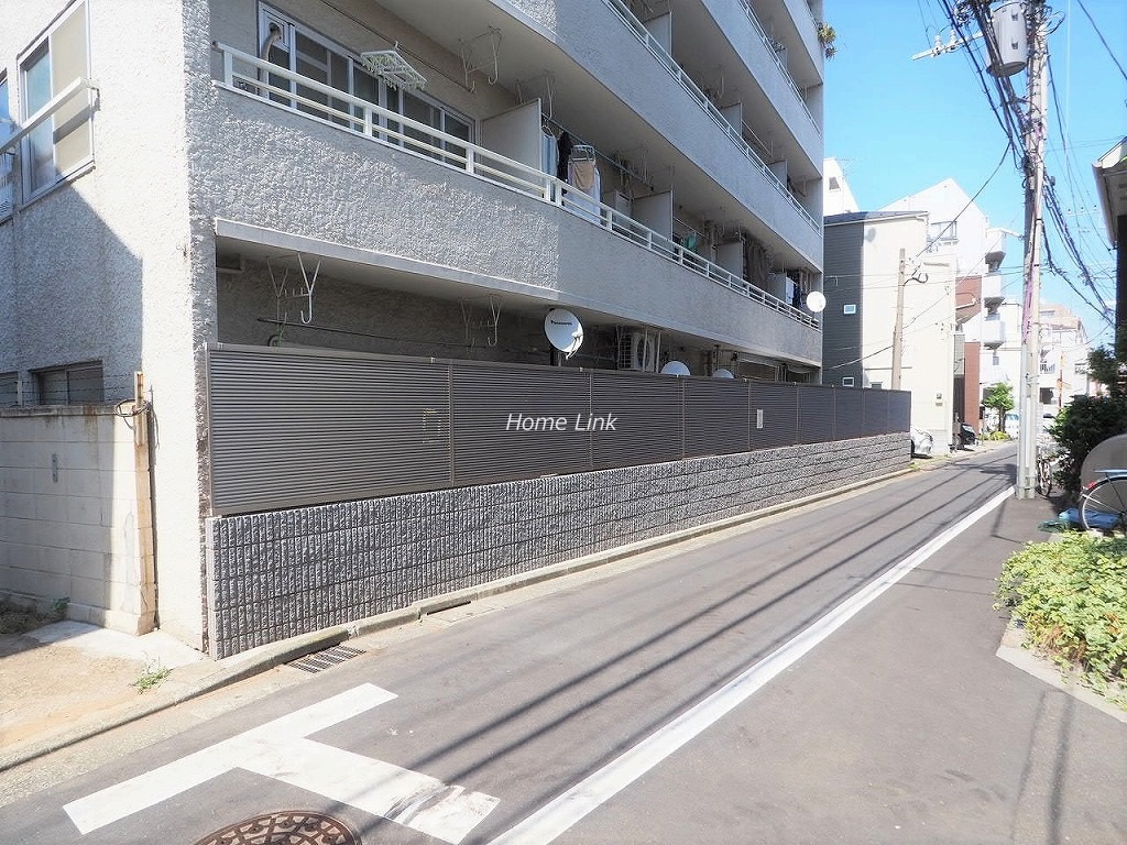 常盤台カーネル 前面道路